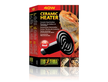 Lámpara de cerámica calefactora para reptiles EXO TERRA, 40W