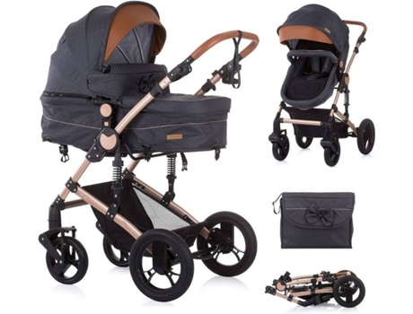 Carrito de Bebé CHIPOLINO Camea Duo Anthracite