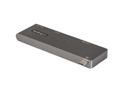 Startech.Com Adaptador USB C multipuerto para Macbook Pro/Air Usb tipo C a 4K HDMI 100 W Fuente de alimentación Passthrough Ranura SD/MicroSD 2 puertos Usb 3.0 Hub Mini portátil Usb-C Dock