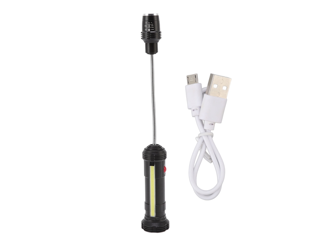 Rebe-lámparas De Barbacoa Magnéticas Con Lámpara Lateral Led Ajustable Resistente Al Calor Y Agua Con Cuello De Cisne Flexible