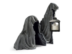 Estatua De Fantasma Con Farol, Decoración De Resina Para Fiestas De Halloween En El Jardín, Para Interiores Y Exteriores.