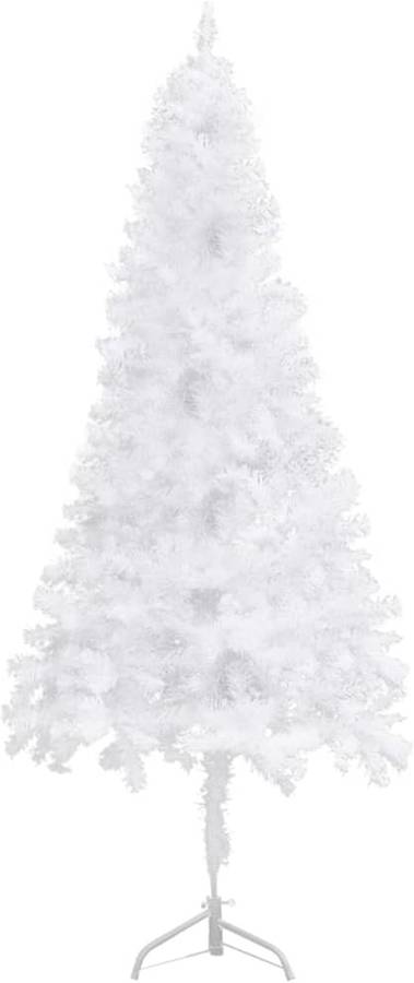 Set Árbol Navidad artificial esquina led y blanco 180 cm de vidaxl con luzes 65x33x180
