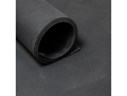 Alfombra de goma en rollo SBR Cobra 6mm - 2 capas - Ancho 200 cm