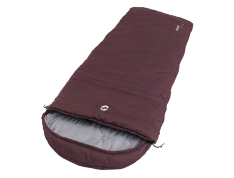 Saco de dormir Campion Lux OUTWELL cremallera izquierda morado