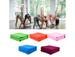 Toalla De Yoga Antideslizante Con Estampado De Estrellas, Absorbente, Para Pilates Y Yoga.