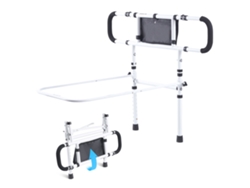 Barandillas de cama plegables Succebuy de 180 grados para personas mayores, soportan hasta 204 kg