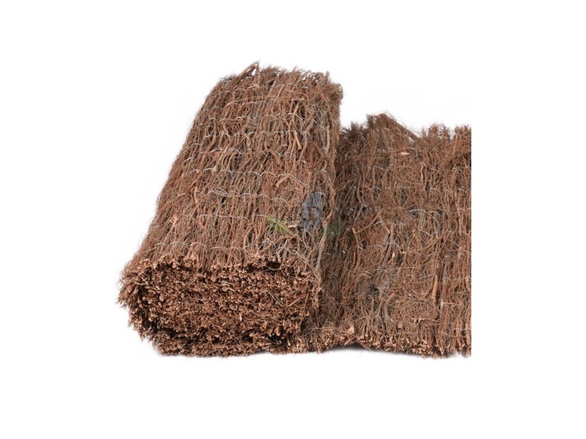 Malla brezo de importación, ocultación del 90%, 2,5 - 3 kg/m2 1 x 3 metros, para terrazas, jardines y delimitación de parcelas SUINGA