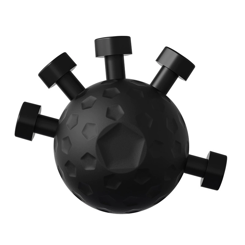 Fortalecedor de cinco dedos: Un dispositivo de entrenamiento físico con una pelota de presión para mejorar la fuerza y los movimientos de la muñeca.