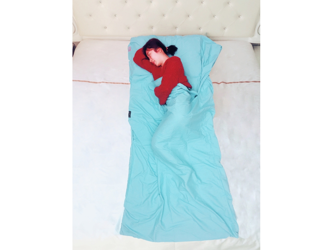 Forro Ligero Para Saco De Dormir, Sábana De Viaje Para Adultos, Para Camping, Mochileros Y Hoteles, 115 X 210 Cm, Azul Panoona