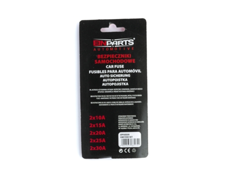 CAR FUSE SET EPFUSE09 STANDARD 10 PCS