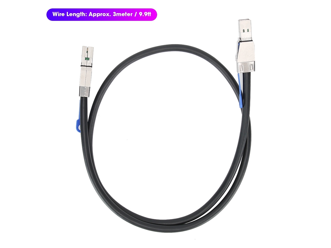 Vlrla-2026novocable De Datos H0503 Sff8644 A Hd-8644 De 3m