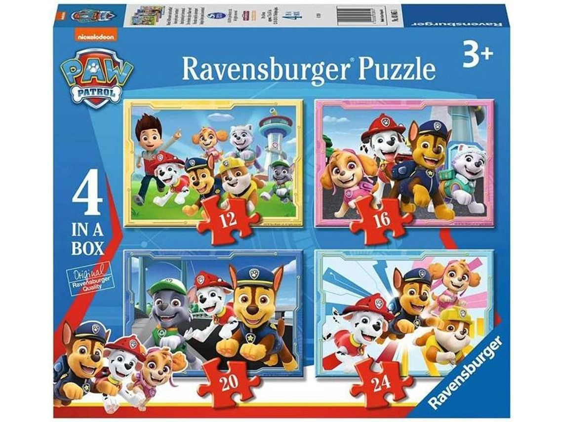 Puzzle PAW PATROL Puzzle 4 In A Box Paw Patrol B (Edad MÃÂÃÂÃÂÃÂ­nima: 3 AÃÂÃÂÃÂÃÂ±os)
