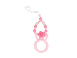Collar De Silicona Para La Dentición De Bebés Con Masaje De Encías - Tiempo De Juego Colorido