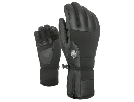 Guantes para Hombre LEVEL Lavas Sharp Negro para Esquí (S)