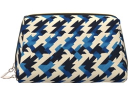 Neceser De Viaje Cuero Organizador Para Mujer Diseño Estampado Vacaciones