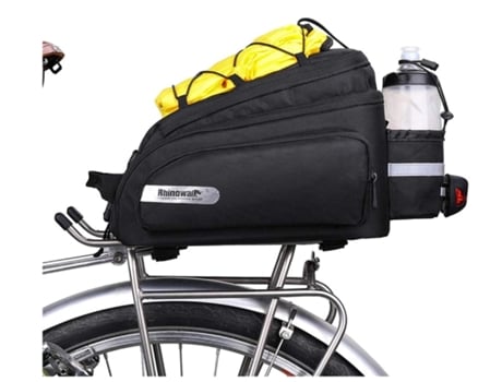 Bolsa de transporte para bicicleta, bolsa impermeable para maletero de bicicleta de 12L, bolsa de transporte trasera para bicicleta de BISBISOUS