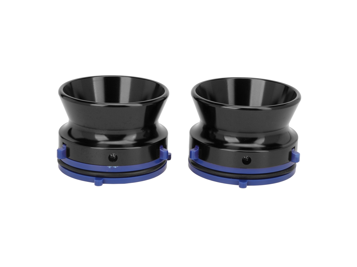 Adaptadores Universales De Buje Nab De Aleación De Aluminio Pulido De 10 Pulgadas Para Grabadoras De Cinta Studer, Revox, Akai Y Teac.