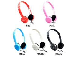 Auriculares Estéreo Plegables Con Cancelación De Ruido Y Control Por Cable - Regalo Para Niños