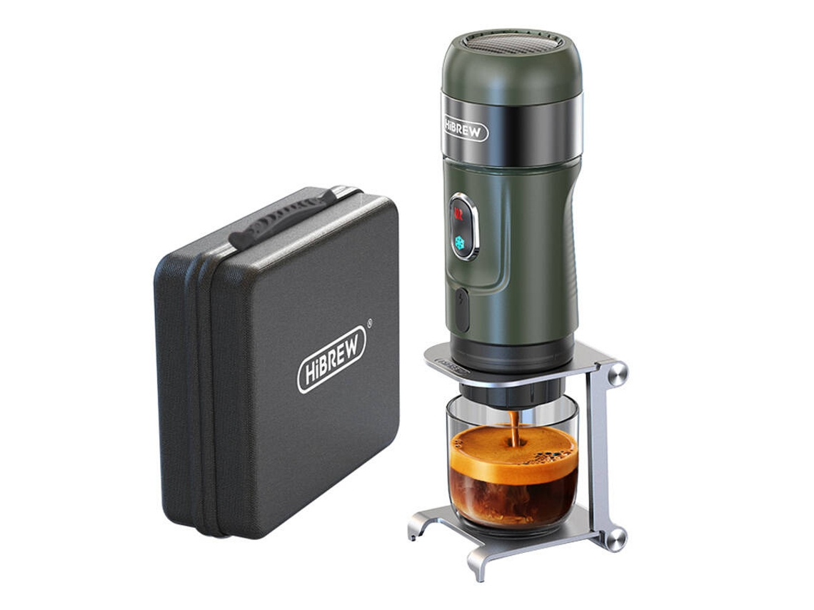 Cafetera Hibrew 3 en 1 con estuche portátil H4b_gn Cafetera para turistas