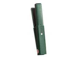 Plancha De Pelo Sin Cable De Rápido Calentamiento Plancha Y Rizador 2 En 1 Protege El Cabello Verde