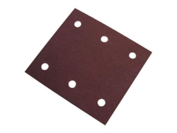 Caja de 50 hojas de 93x185 mm rectangulares de papel abrasivo a/o autoadherente (grano 60) GELVA