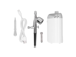 Pistola De Aire Portátil Inalámbrica Para Decoración De Pasteles E Hidratación Facial Con Carga Usb.