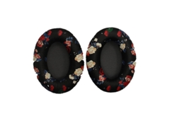Almohadillas de repuesto Szsmart para auriculares de tela estampada Co