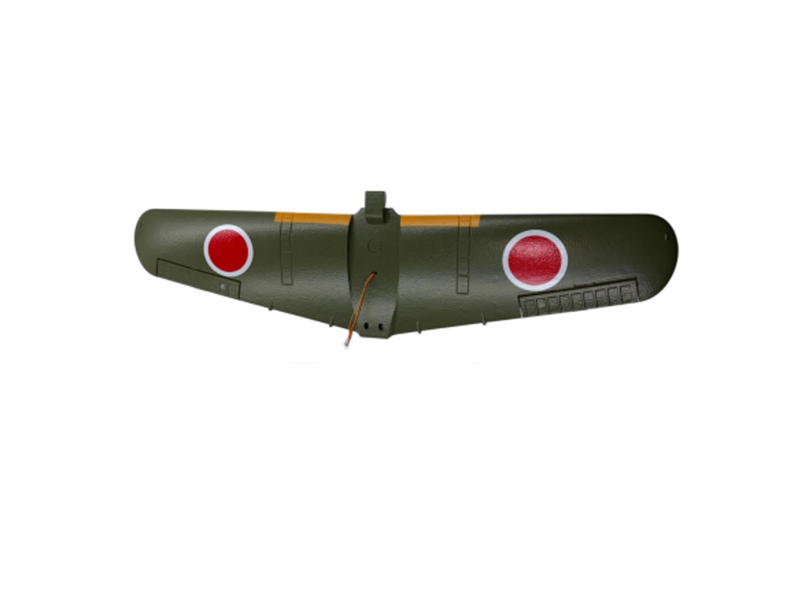 Army Greenfor Mf-a84mo-fly P-51d Mustang / Mf-a84 / Kootai Ki-84 Rc Airplane Spare Part Main Wing