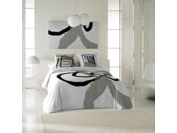 ICEHOME - Funda Nórdica Estampada cama 90 - Algodón Extrasuave - Incluye 1 o 2 Fundas de Almohada - TRAZOS