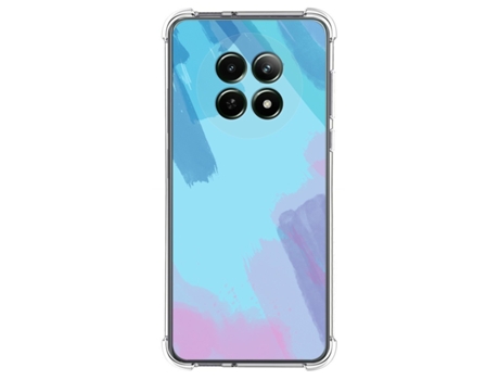 Funda Diseño Acuarela para Realme 12 5G 12X 5G TUMUNDOSMARTPHONE Silicona Multicolor