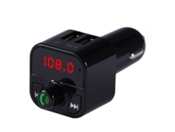 Transmissor Fm Bluetooth Yizhood X3 Dual Usb Mp3 Tf/usb Negro
