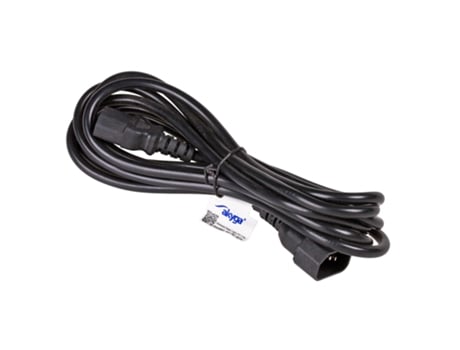 Akyga Ak-Pc-07A Cable de alimentación Negro 3M C13 Acoplador C14 Acoplador