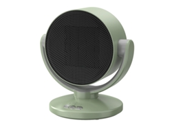 Calefactor portátil, pequeño calefactor eléctrico de 1800 W con función de oscilación automática (verde) Cuich