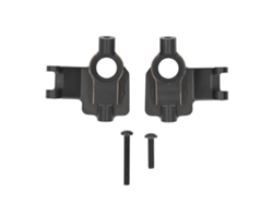 2 Cajas De Portal De Latón Negro Para Axial 1/18 Utb18 Capra Rc Crawler (accesorio Para Coche Rc)