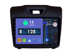 Coche Radio Android Auto Autoradio 8GB RAM 128G ROM CarPlay Navegación GPS Pantalla Táctil RoverOne para Chevrolet S10 Isuzu DMAX 2013 2014 2015 