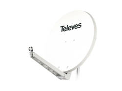 Antena Parabólica Off-set Aluminio Disco 850 Blanco