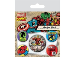 MARVEL COMICS (IRON MAN) BADGE PACK