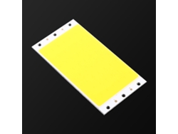 Chip De Led Cob 12v-14v 30w Ultra Brillante 6500k Blanco Puro 94*50mm Diy Duradero
