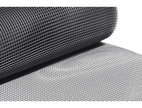 Malla de Jardín COFAN Plastico Cuadrada10 mm Gris Plata (1 x 25 m)