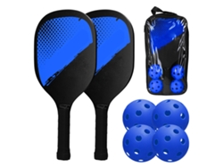 Juego De Paletas De Pickleball Con 2 Paletas, 4 Pelotas Y Bolsa De Transporte Para Hombres Y Mujeres.