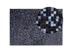 Alfombra BELIANI Ikisu de Piel de vaca Marrón 160x230