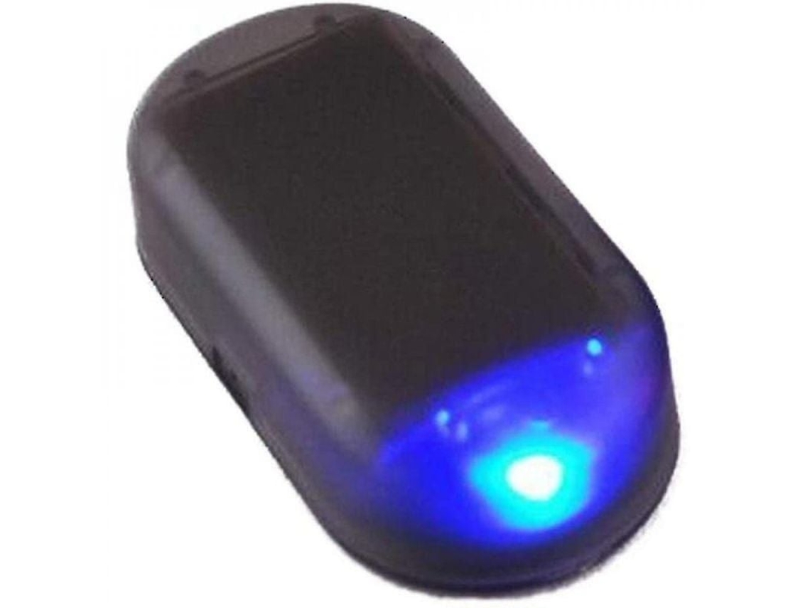 Sistema De Alarma Solar Para Coche Con Luz Led Antirrobo Sin Baterías Fácil Instalación