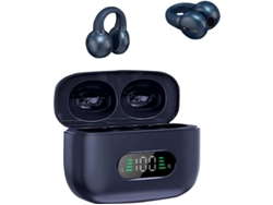 Auriculares Abertos Clipe Condução Óssea Fios Yizhood Bluetooth Negro