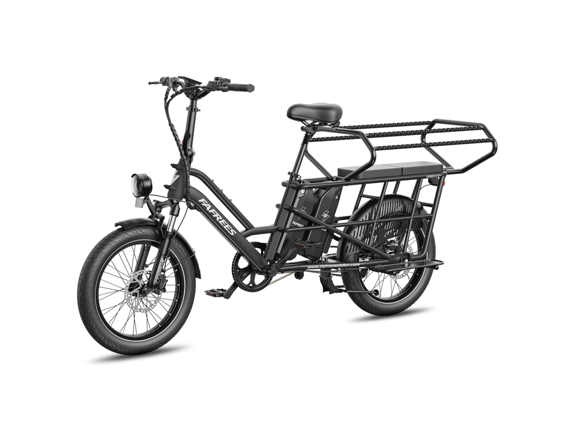 Fafrees Ff20 Cuv Bicicleta Eléctrica Modular De Cola Larga – Batería Doble De 30 Ah, Frenos De Disco Hidráulicos