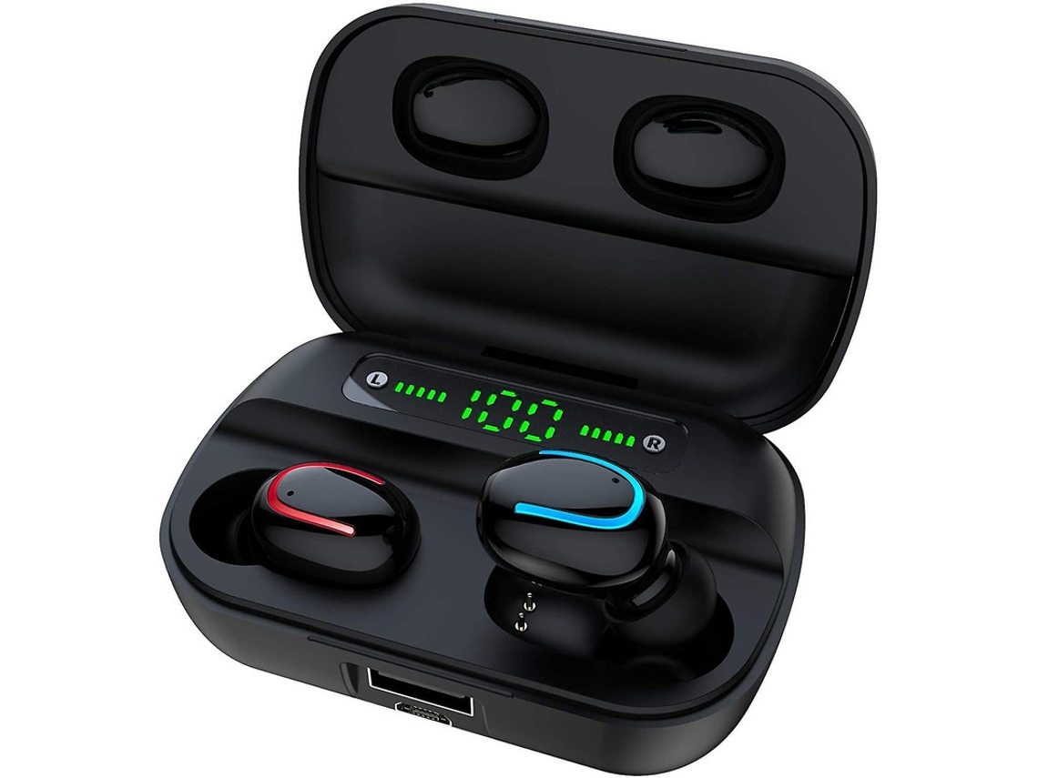 Auriculares In Ear YIZHOOD True Wireless Bluetooth Negro