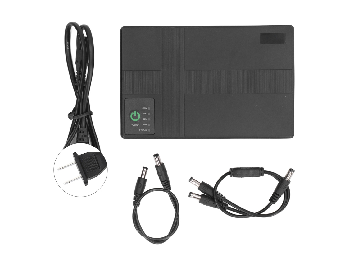 Mini Ups Batería De Reserva 10400mah: Fuente De Alimentación Ininterrumpida Portátil Para Cámara Y Router