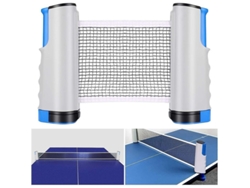 Red De Tenis De Mesa Retráctil, Ajustable Y Portátil Para Uso En Interiores Y Exteriores - Gris