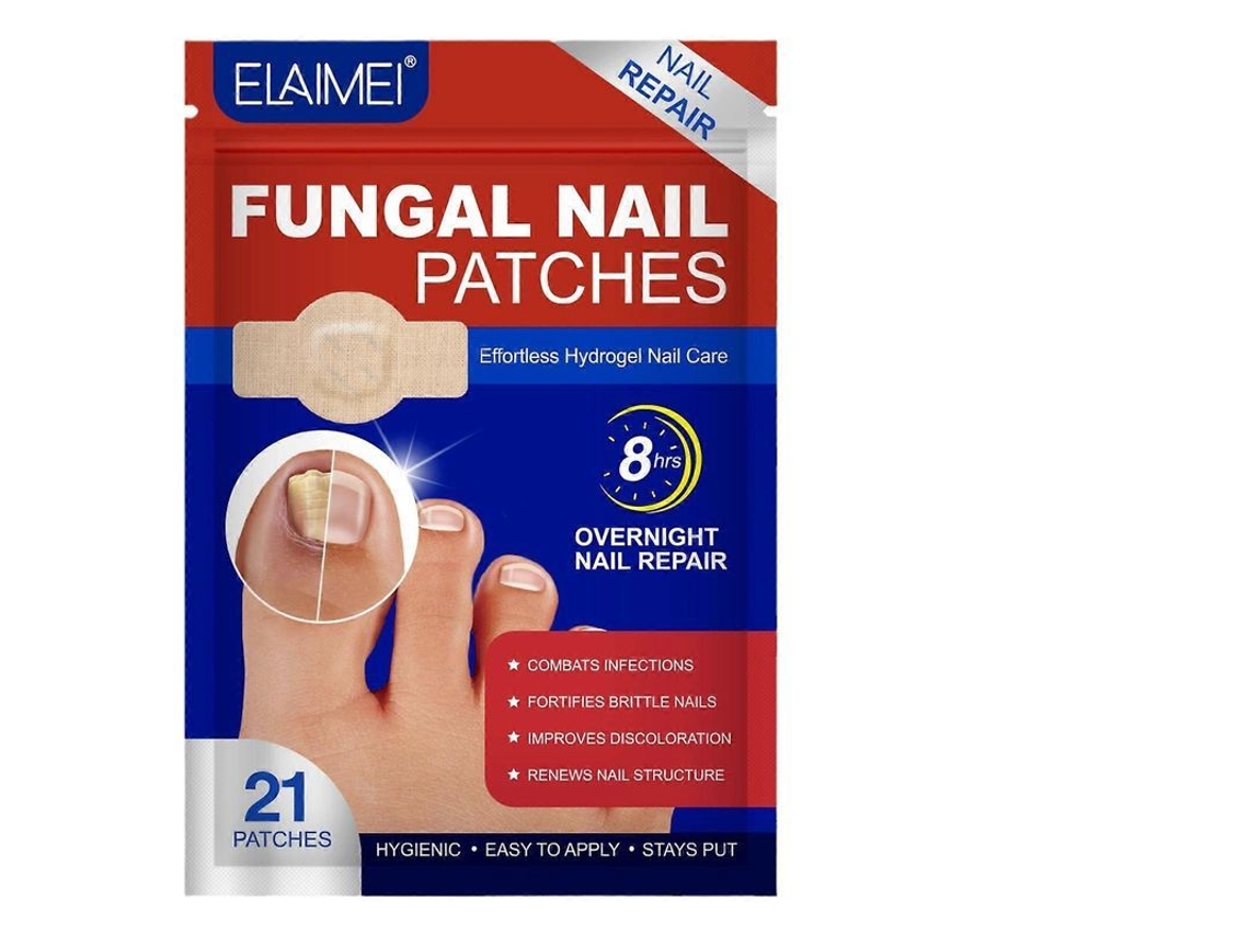 Parches Antifúngicos Para Uñas, Parches Reparadores Impermeables Para Uñas Descoloridas O Dañadas.