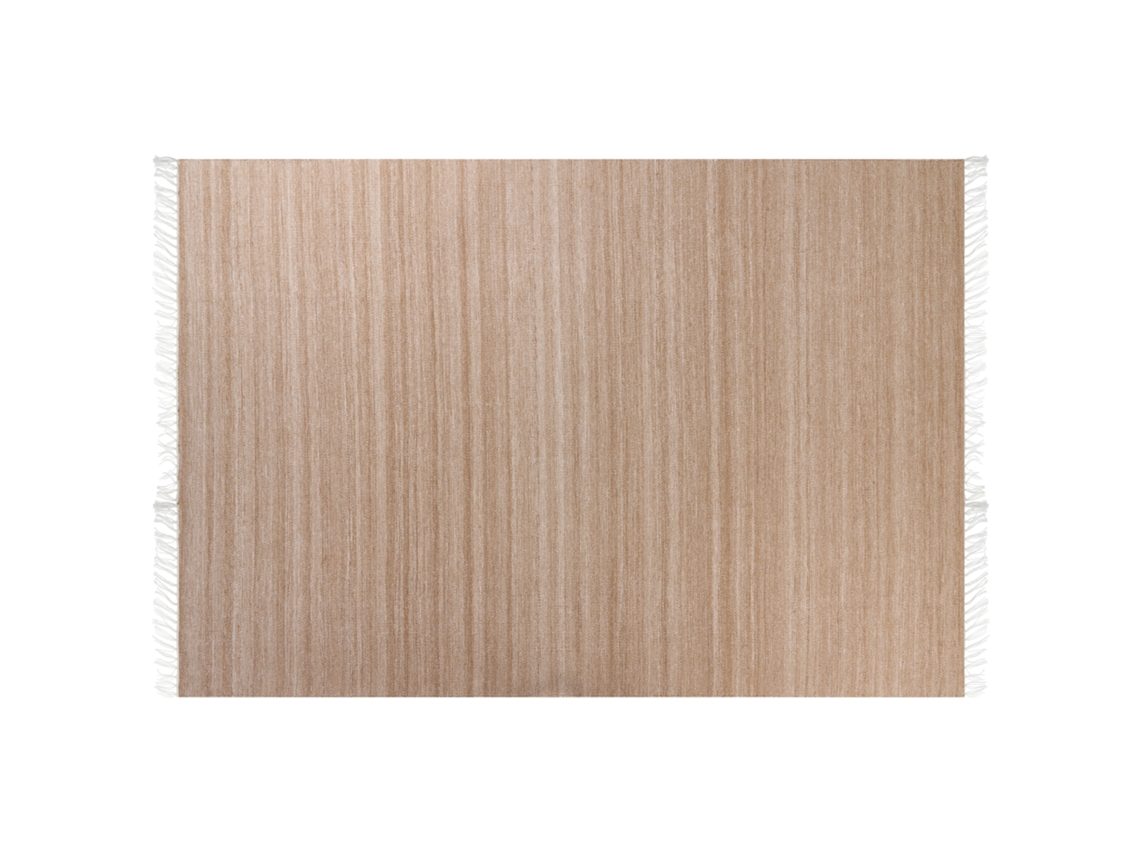 Alfombra BELIANI Malhia de Material sintético Beige 160x230