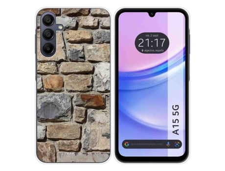 Funda Silicona para Samsung Galaxy A15 diseño Ladrillo 03 Dibujos TUMUNDOSMARTPHONE